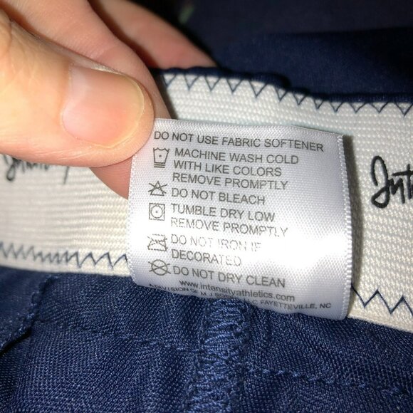 New Intensity Girls Medium Navy Blue Pro Elite Belt Loop Softball Pants Size M - Picture 7 of 9